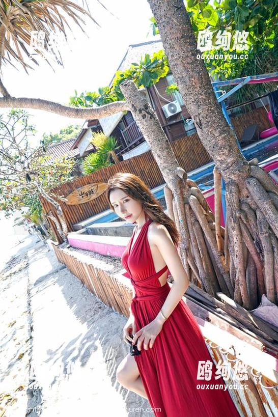 Feilin嗲囡囡 - 流氓小巫女套图：对运动的另类解码