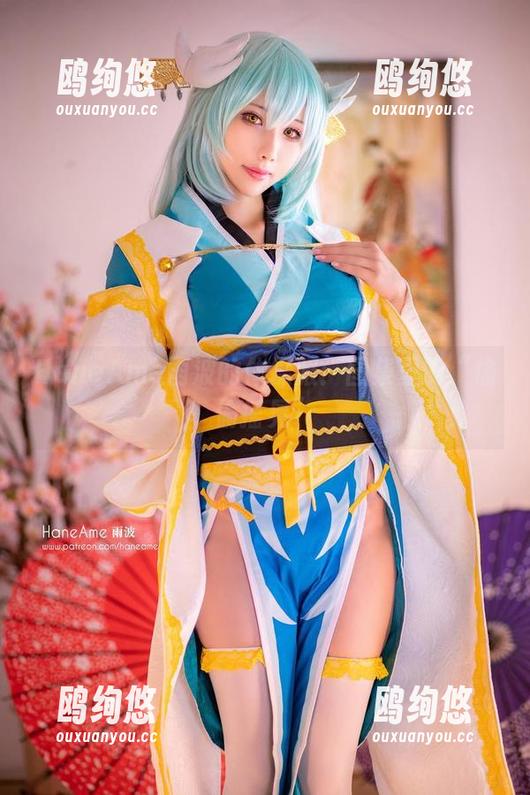 HaneAme雨波的体操服：图集里的“偷偷摇晃”