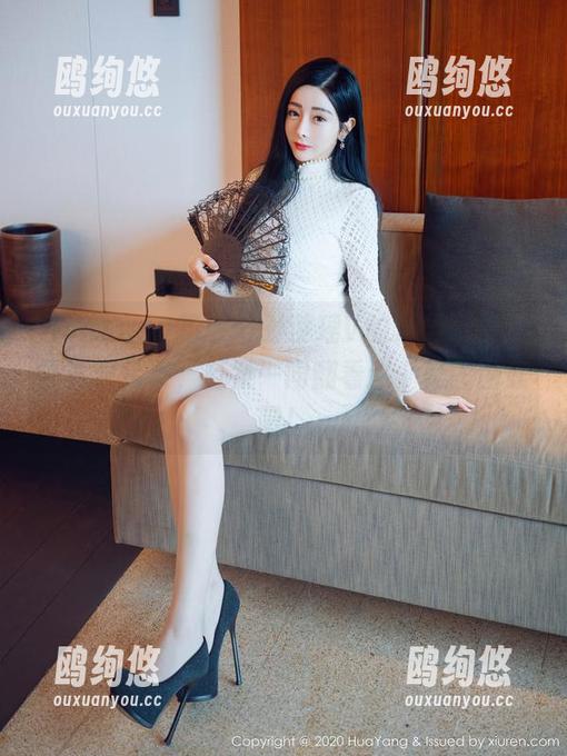 HuaYang花漾 - 孙梦瑶V的双马尾，又漂亮又俏皮，赶紧一同翻看这个美图图集吧！