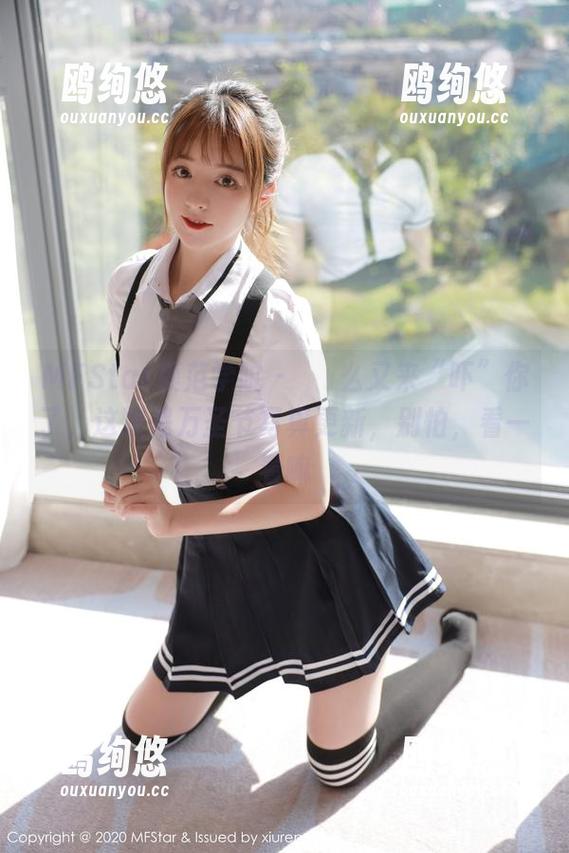 MFStar模范学院 - 婠婠么又来“吓”你了，这次是万圣节写真更新，别怕，看一看嘛