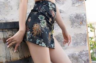 MiStar魅妍社 - 小小一片红裙，关思阳的图集：随性而舞，把平凡都染上色彩。