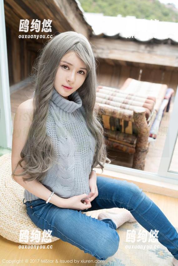 MiStar魅妍社 - 背影好迷人，萌汉药baby很酷的“御姐”美图，真是眼睛吃冰淇淋了！