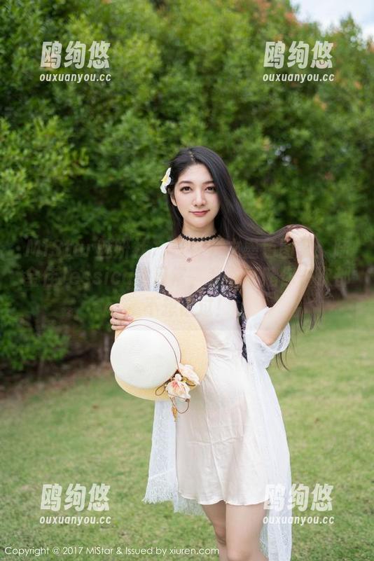 MiStar魅妍社 - 白衬衫之墨色图集：陆金佳Jessica的日常，我敢打赌你一次都不想错过！