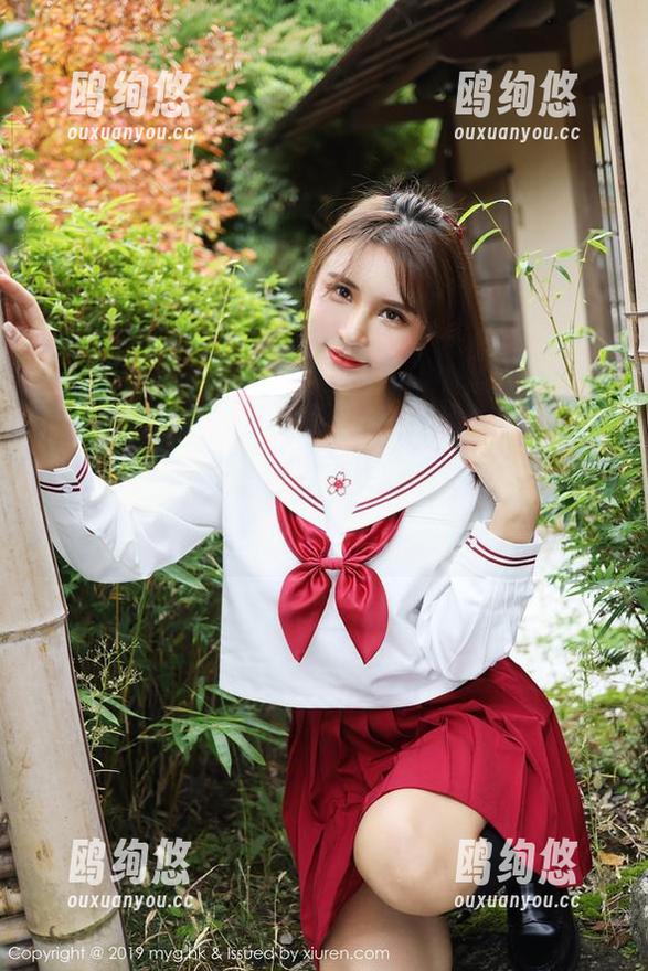 MyGirl美媛馆 - Carina梦绮和服高清图集，不知为何，我盯着她的腰带看了好久，精神出轨了？