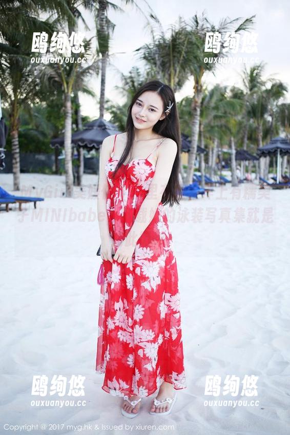 MyGirl美媛馆 - 水里有鱼，岸上有糯美子MINIbabe，下载她的泳装写真集就是如此简单！