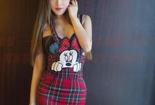 TuiGirl推女郎 - 一点黑色小心思，来看看“何何夕”最新御姐写真集，原图宛如一封未寄出的情书。