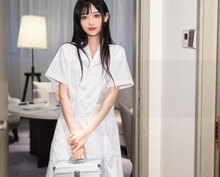 Xiuren秀人网 - 精选糯美子新作：轻薄白色服饰，谁说白衣天使就一定要走那个逻辑？