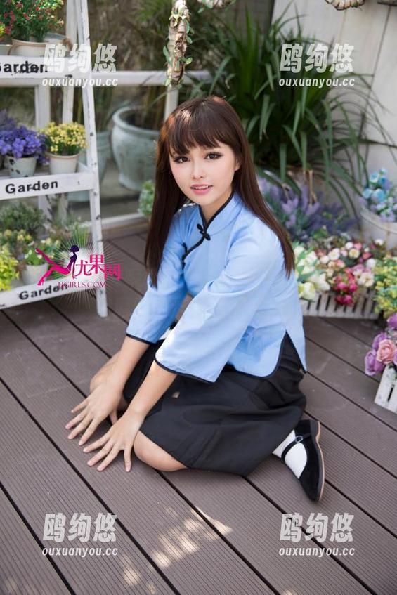 尤果网 - 一瞬开启：李思宁与其姐姐的私房原图，这种搭配真妙！