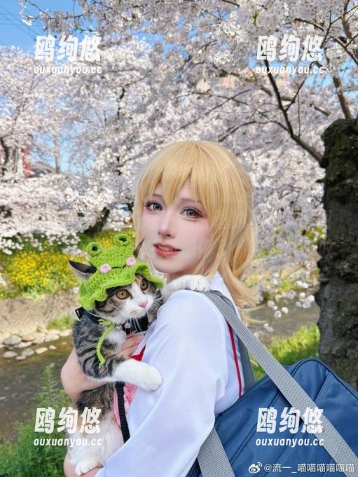 流一_喵喵喵喵喵喵和白逸的联手，原图的好看程度让我呼吸都停了，资源得查收