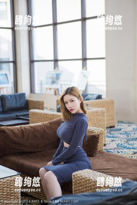 爱蜜社 - 反正Lucky沈欢欣泳衣写真，不拍也难以抗拒的高清诱惑。