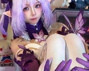 高清写真集：白栎Shirly与潮水相伴，卡提希雅的模样飘过